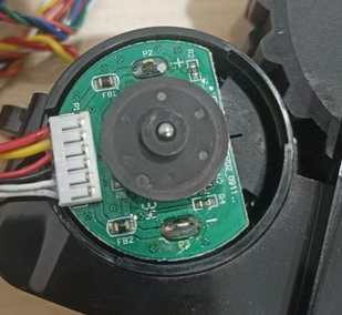 图5.3：项目中使用的电机与编码器